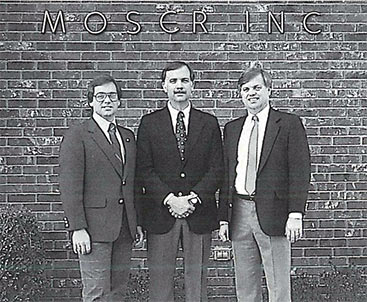 Mike Moser, Steve Harrower and Scott Harrower